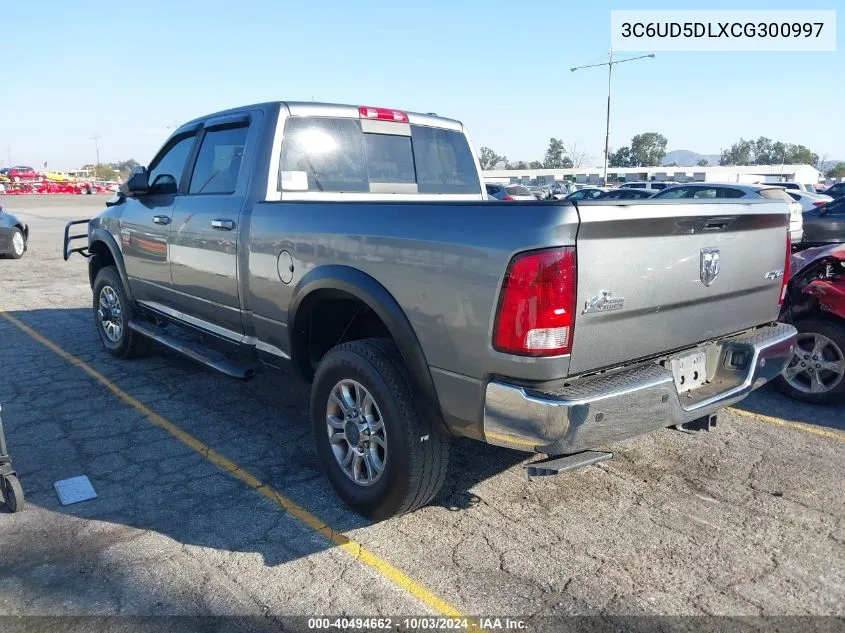 2012 Ram 2500 Slt VIN: 3C6UD5DLXCG300997 Lot: 40494662