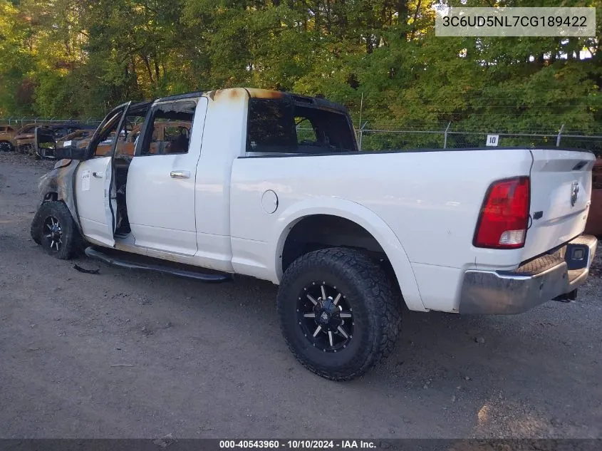 3C6UD5NL7CG189422 2012 Ram 2500 Laramie