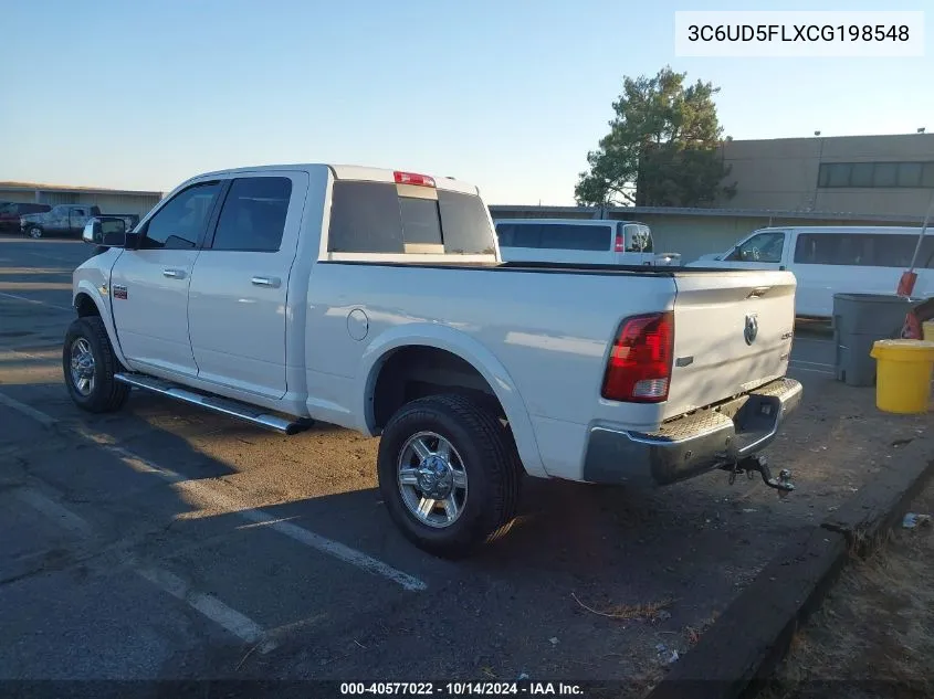 3C6UD5FLXCG198548 2012 Ram 2500 Laramie