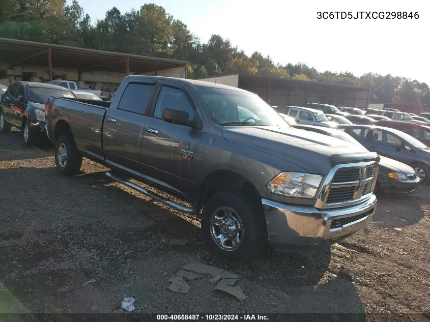 2012 Ram 2500 Slt VIN: 3C6TD5JTXCG298846 Lot: 40658487