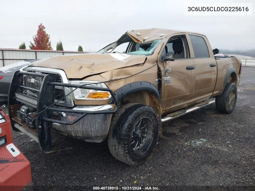 2012 Ram 2500 St VIN: 3C6UD5CL0CG225616 Lot: 40739915