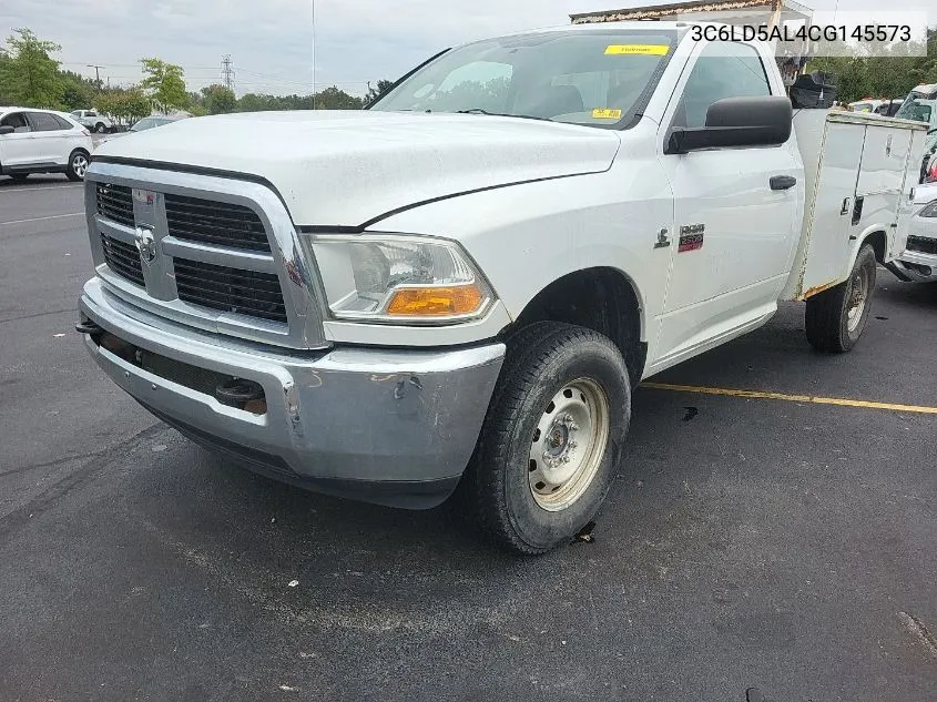 2012 Ram 2500 St VIN: 3C6LD5AL4CG145573 Lot: 40768244