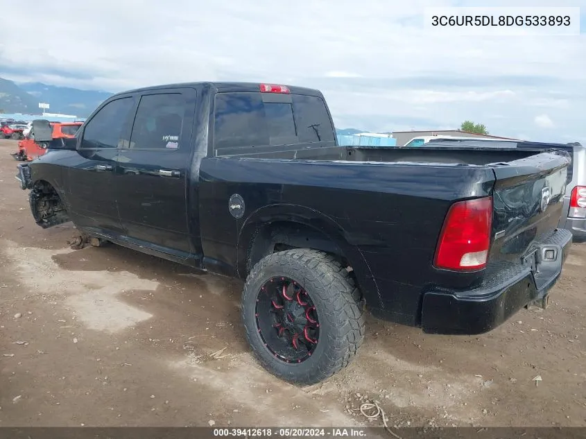 3C6UR5DL8DG533893 2013 Ram 2500 Slt