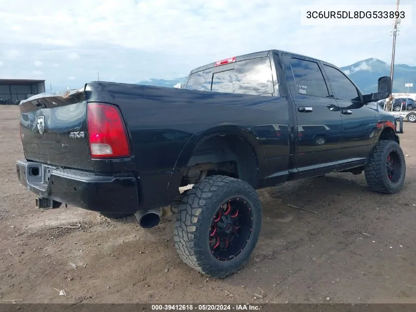 3C6UR5DL8DG533893 2013 Ram 2500 Slt