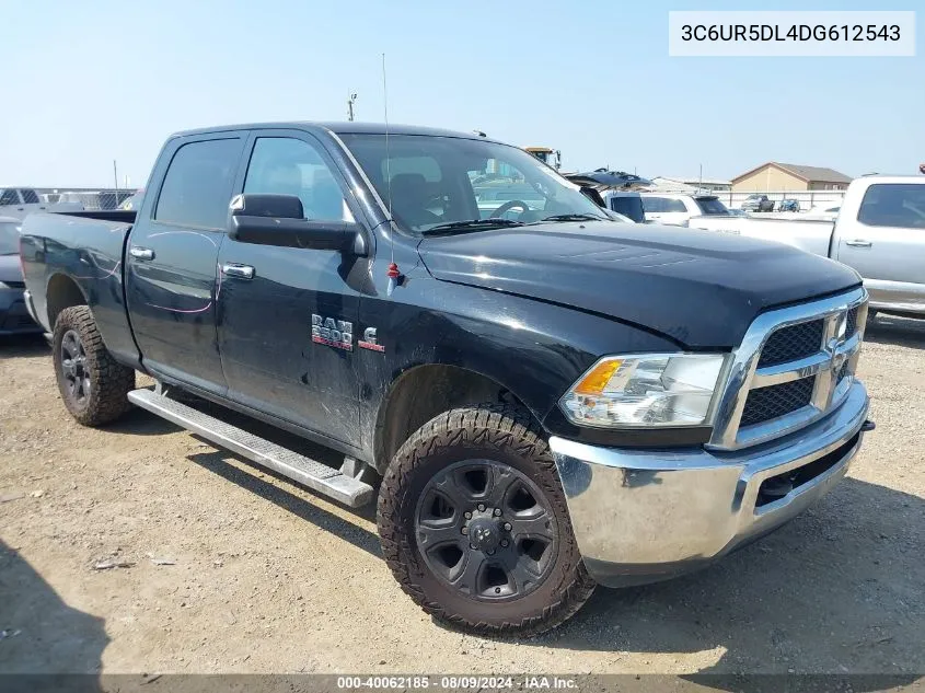 2013 Ram 2500 Slt VIN: 3C6UR5DL4DG612543 Lot: 40062185