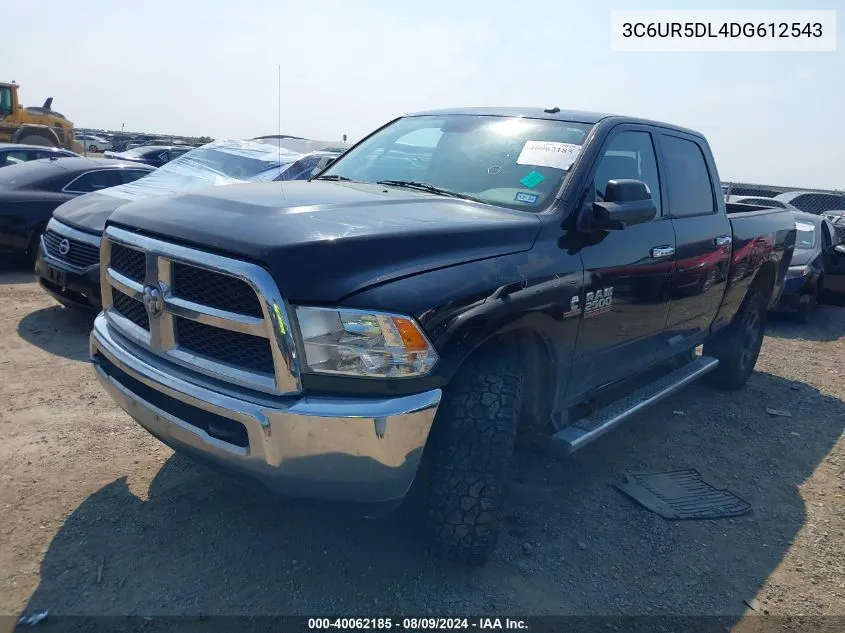 2013 Ram 2500 Slt VIN: 3C6UR5DL4DG612543 Lot: 40062185