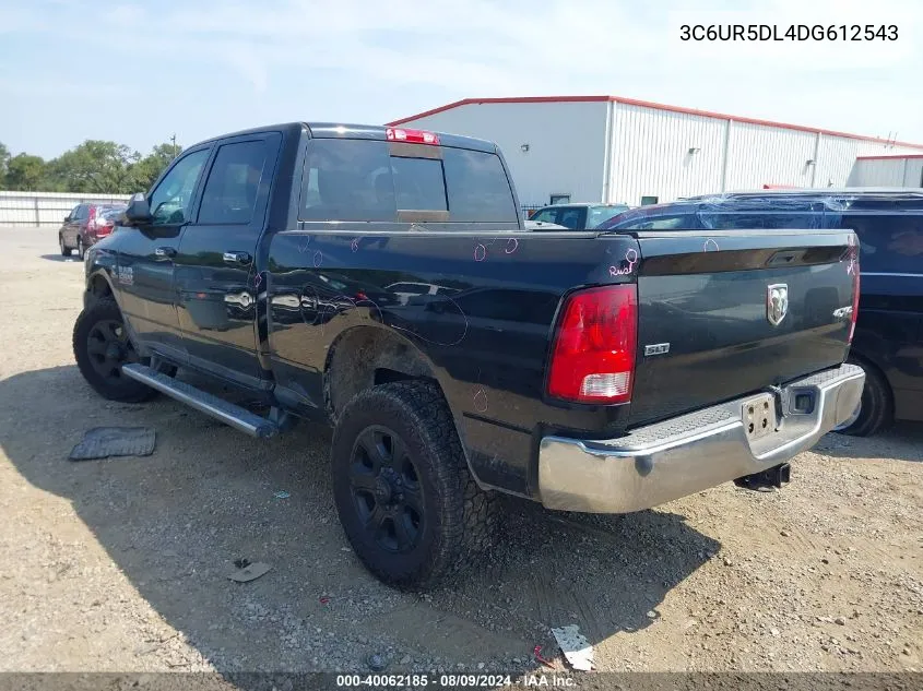 3C6UR5DL4DG612543 2013 Ram 2500 Slt