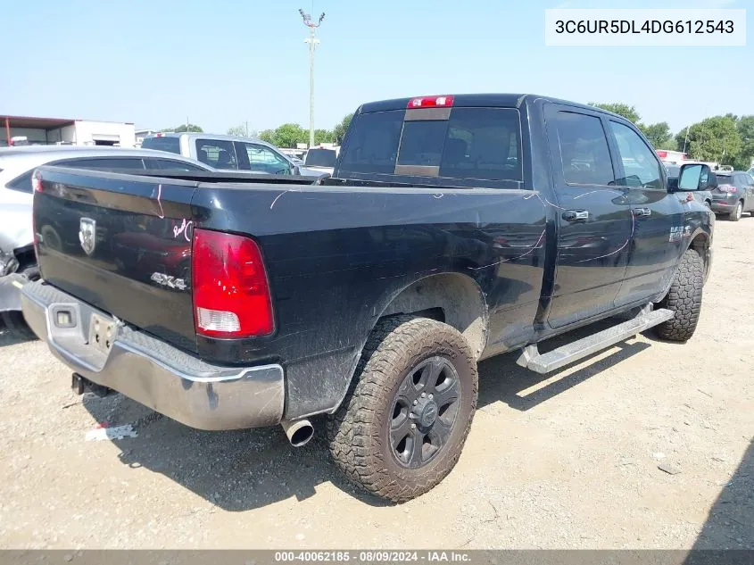 2013 Ram 2500 Slt VIN: 3C6UR5DL4DG612543 Lot: 40062185