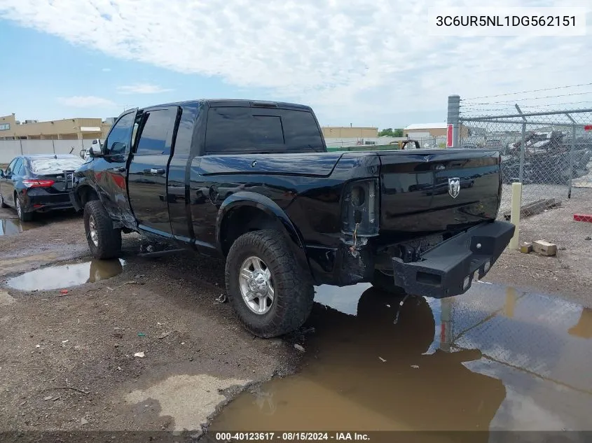 3C6UR5NL1DG562151 2013 Ram 2500 Laramie