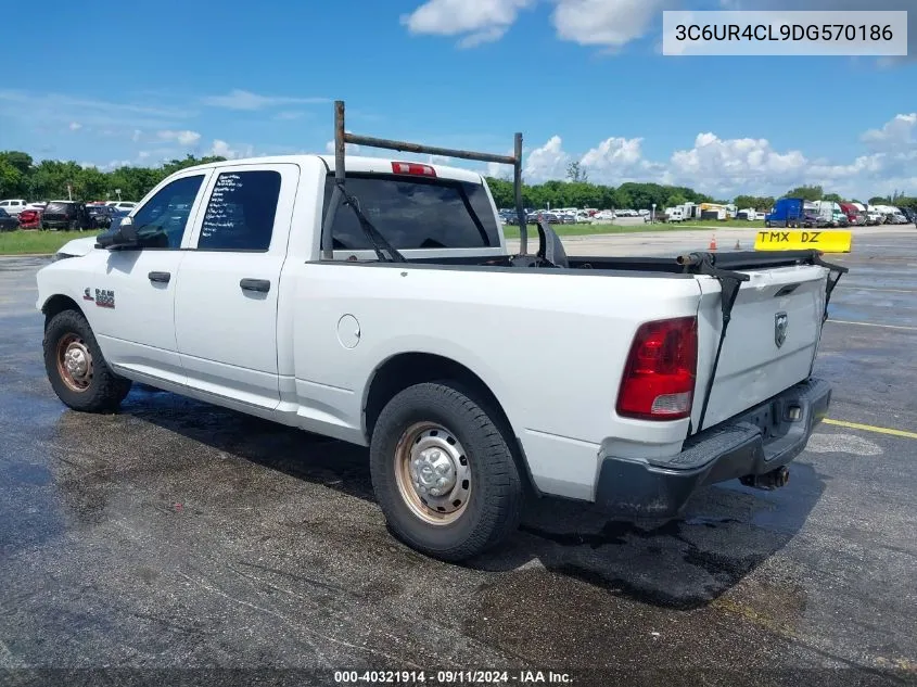 2013 Ram 2500 St VIN: 3C6UR4CL9DG570186 Lot: 40321914