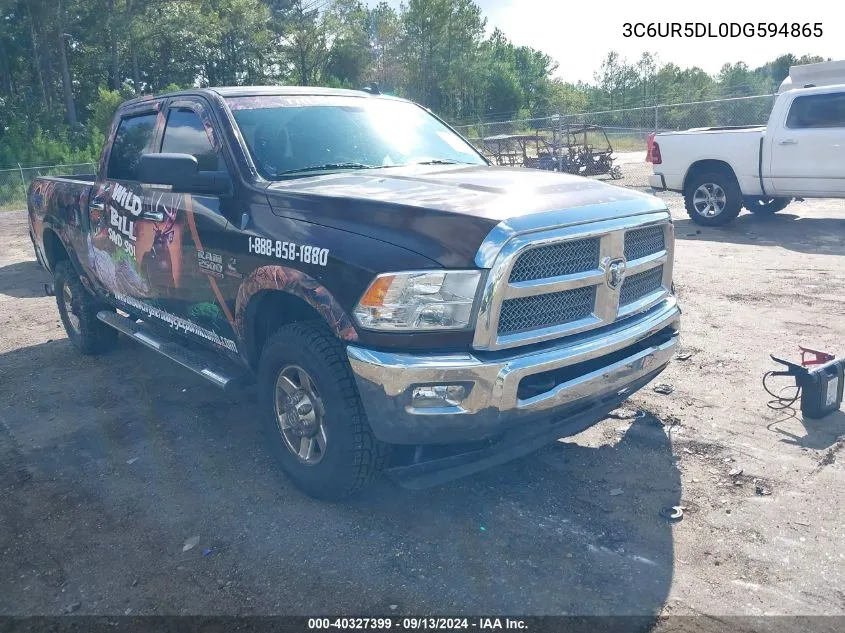 2013 Ram 2500 Slt VIN: 3C6UR5DL0DG594865 Lot: 40327399