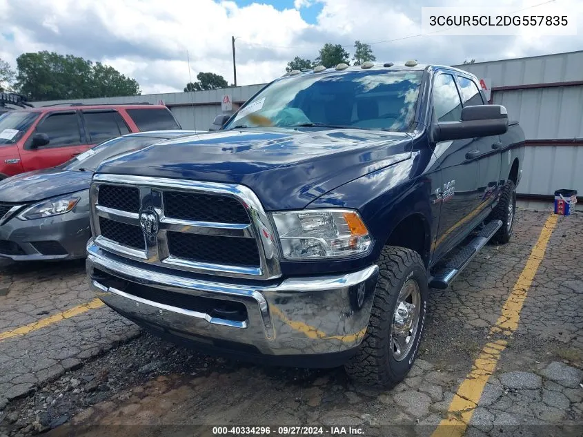 2013 Ram 2500 Tradesman VIN: 3C6UR5CL2DG557835 Lot: 40334296