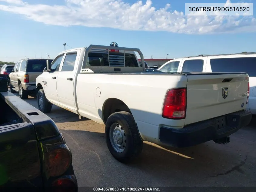 2013 Ram 2500 Tradesman VIN: 3C6TR5H29DG516520 Lot: 40578033