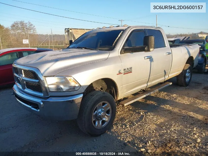 2013 Ram 2500 Tradesman VIN: 3C6UR5HL2DG600157 Lot: 40588835