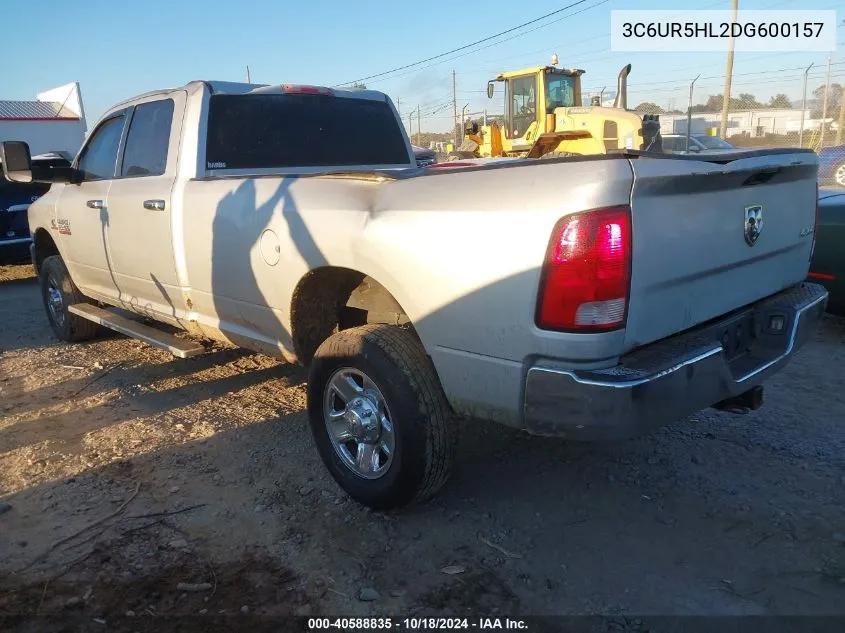 2013 Ram 2500 Tradesman VIN: 3C6UR5HL2DG600157 Lot: 40588835