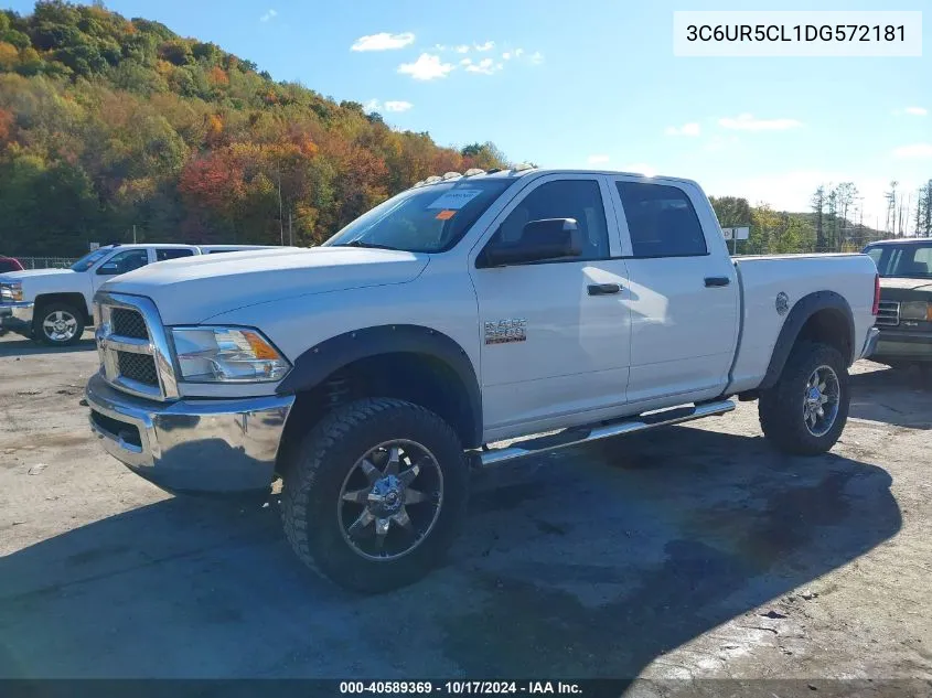 2013 Ram 2500 Tradesman VIN: 3C6UR5CL1DG572181 Lot: 40589369