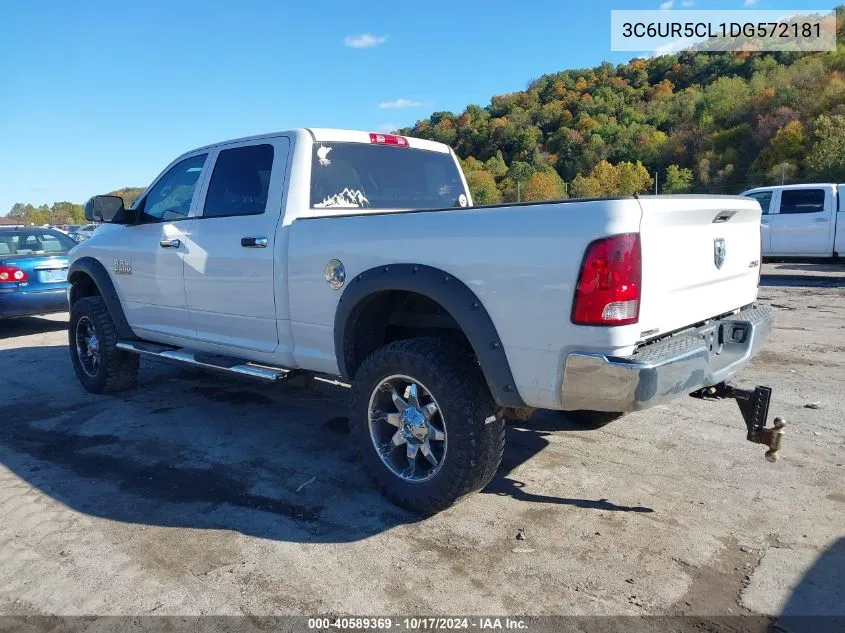 2013 Ram 2500 Tradesman VIN: 3C6UR5CL1DG572181 Lot: 40589369