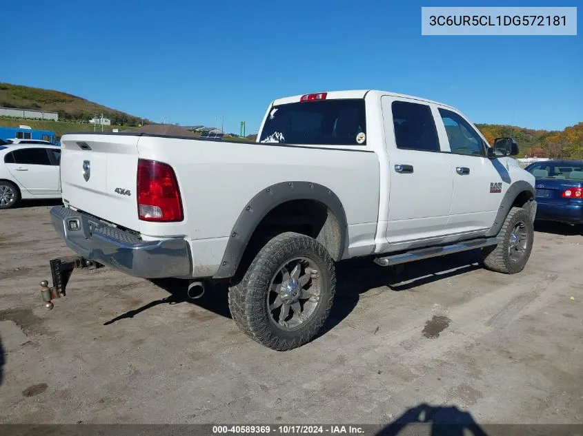 2013 Ram 2500 Tradesman VIN: 3C6UR5CL1DG572181 Lot: 40589369