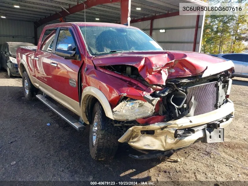 2013 Ram 2500 Laramie Longhorn VIN: 3C6UR5GL8DG607616 Lot: 40679123