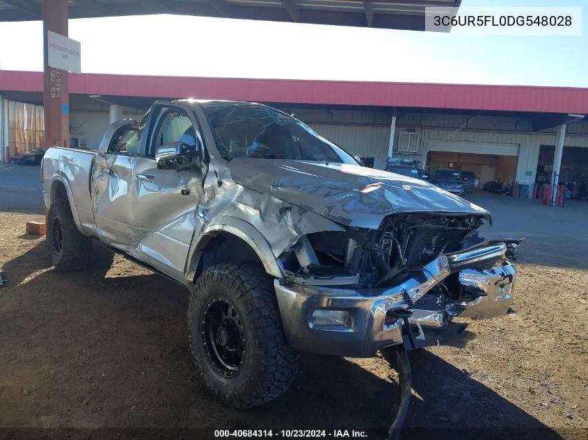 2013 Ram 2500 Laramie VIN: 3C6UR5FL0DG548028 Lot: 40684314