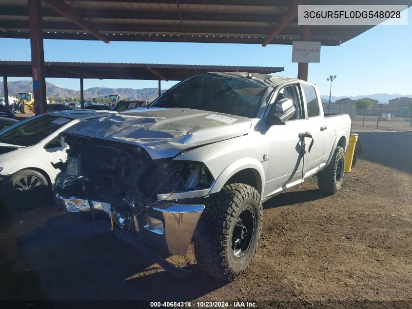 2013 Ram 2500 Laramie VIN: 3C6UR5FL0DG548028 Lot: 40684314