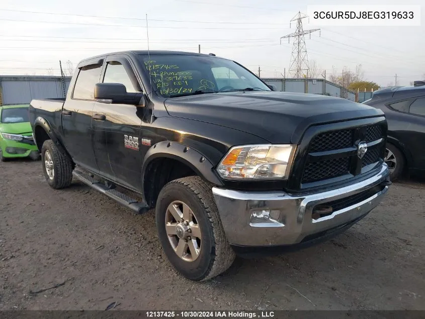 3C6UR5DJ8EG319633 2014 Ram 2500 Slt