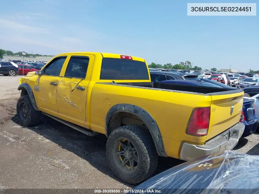 2014 Ram 2500 Tradesman VIN: 3C6UR5CL5EG224451 Lot: 39389850