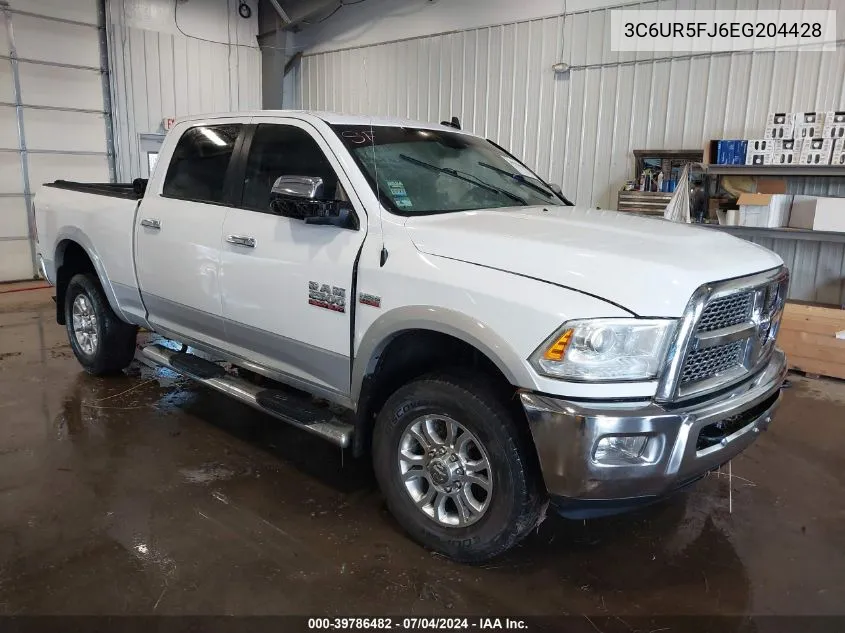 2014 Ram 2500 Laramie VIN: 3C6UR5FJ6EG204428 Lot: 39786482