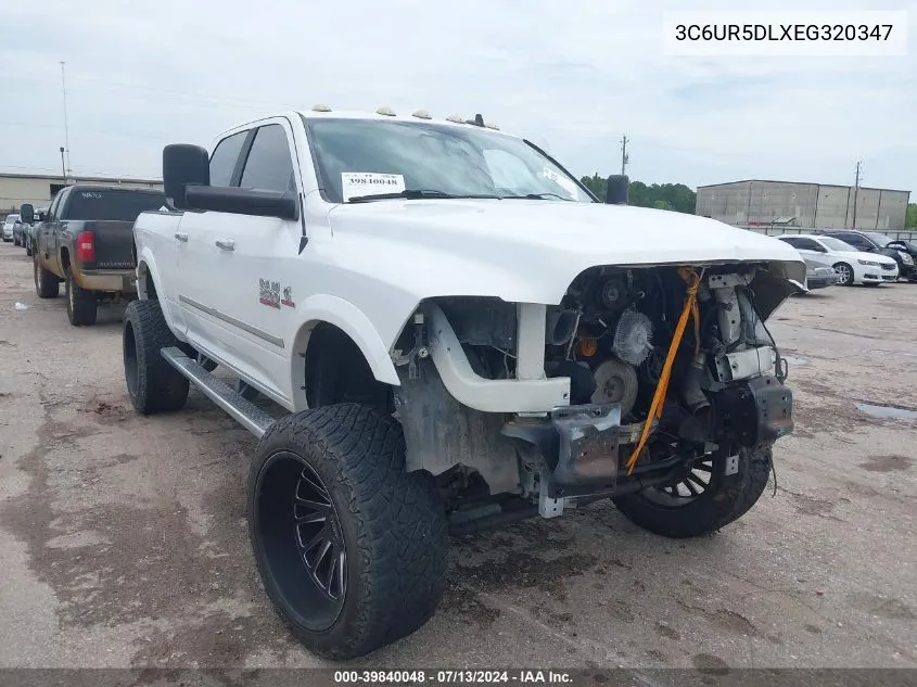 2014 Ram 2500 Lone Star VIN: 3C6UR5DLXEG320347 Lot: 39840048