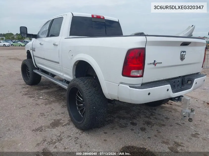 3C6UR5DLXEG320347 2014 Ram 2500 Lone Star