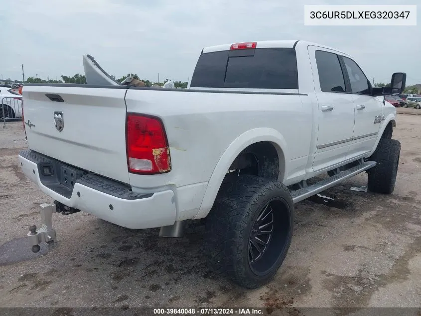 2014 Ram 2500 Lone Star VIN: 3C6UR5DLXEG320347 Lot: 39840048