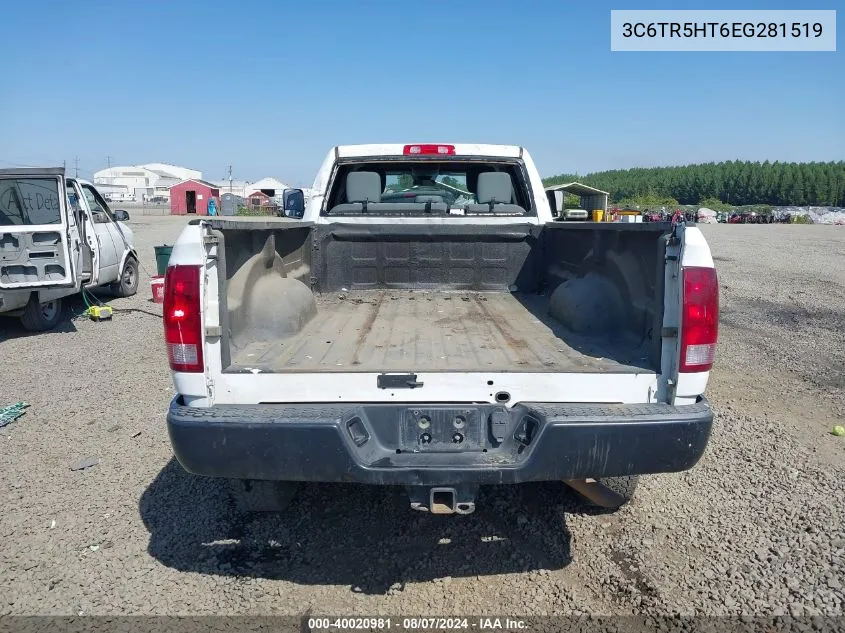 3C6TR5HT6EG281519 2014 Ram 2500 Tradesman