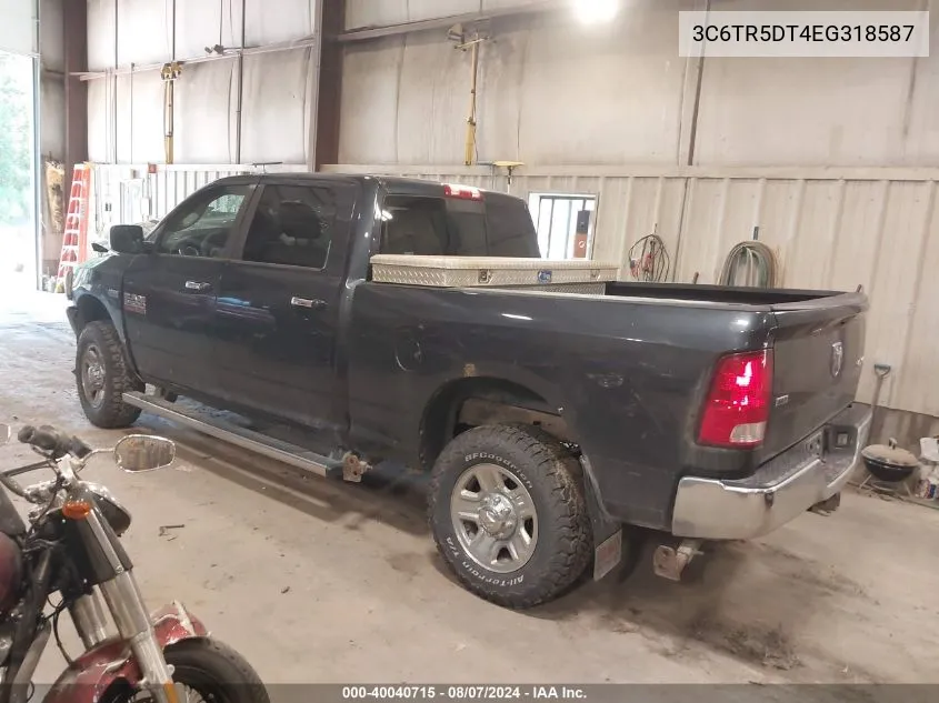 3C6TR5DT4EG318587 2014 Ram 2500 Slt