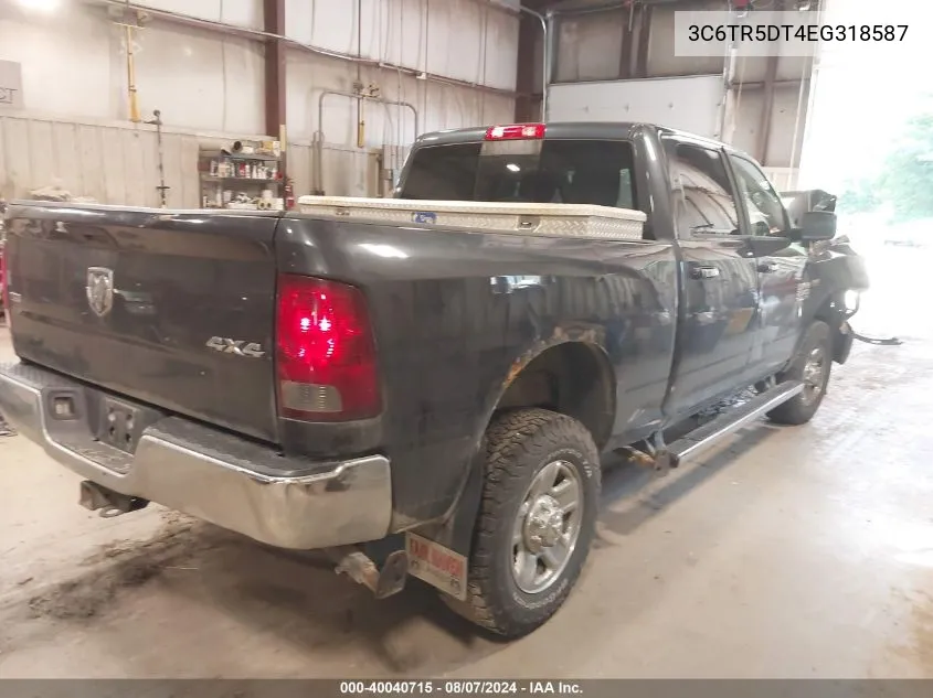 3C6TR5DT4EG318587 2014 Ram 2500 Slt