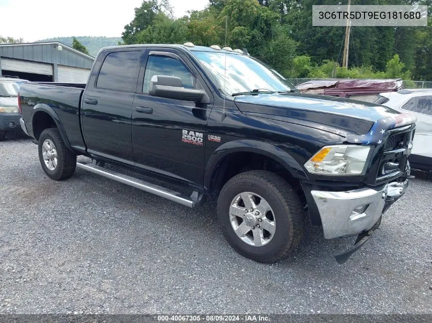 2014 Ram 2500 Outdoorsman VIN: 3C6TR5DT9EG181680 Lot: 40067305