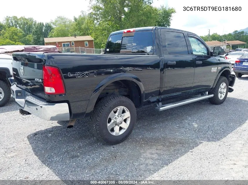 2014 Ram 2500 Outdoorsman VIN: 3C6TR5DT9EG181680 Lot: 40067305