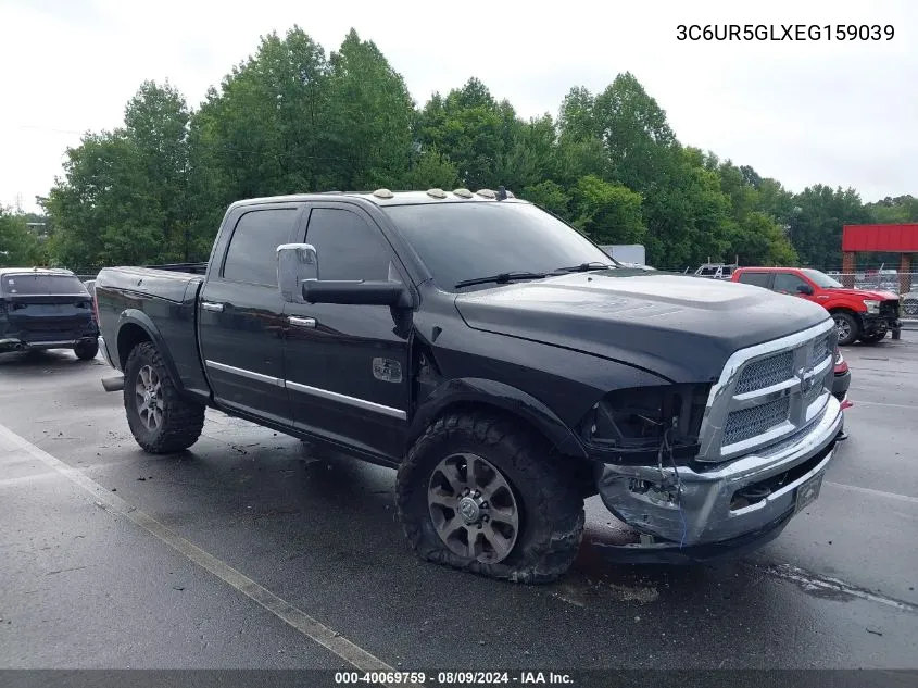 2014 Ram 2500 Longhorn VIN: 3C6UR5GLXEG159039 Lot: 40069759