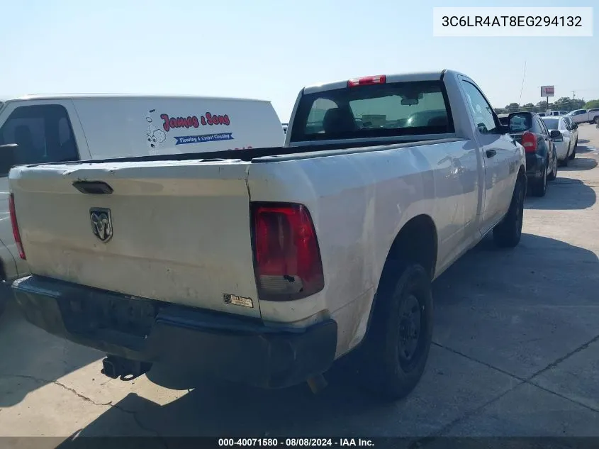 2014 Ram 2500 Tradesman VIN: 3C6LR4AT8EG294132 Lot: 40071580