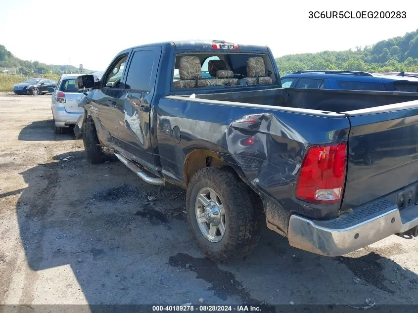 2014 Ram 2500 Tradesman VIN: 3C6UR5CL0EG200283 Lot: 40189278