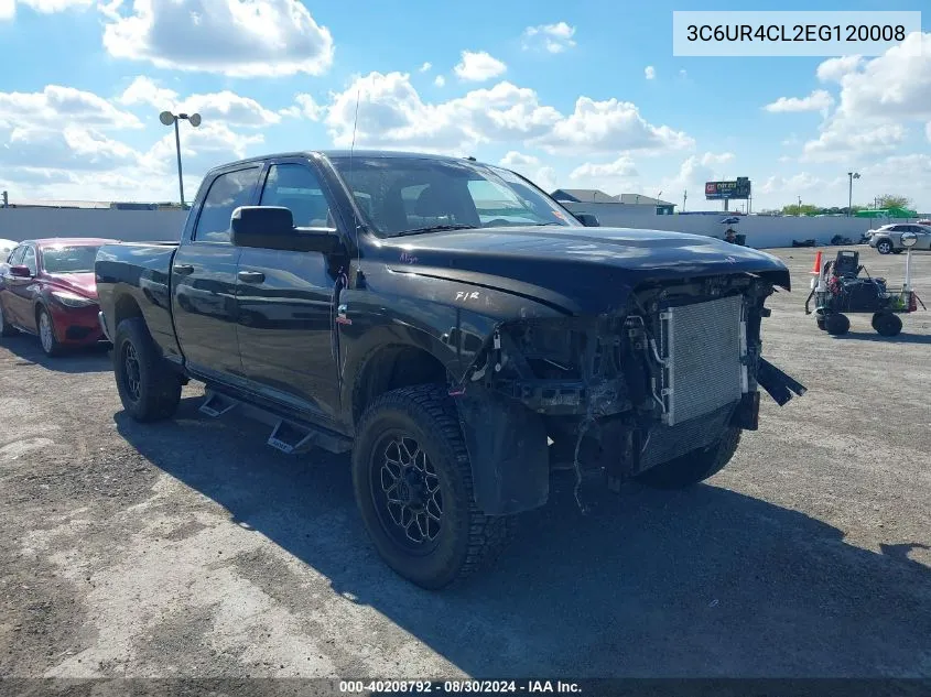 3C6UR4CL2EG120008 2014 Ram 2500 Tradesman