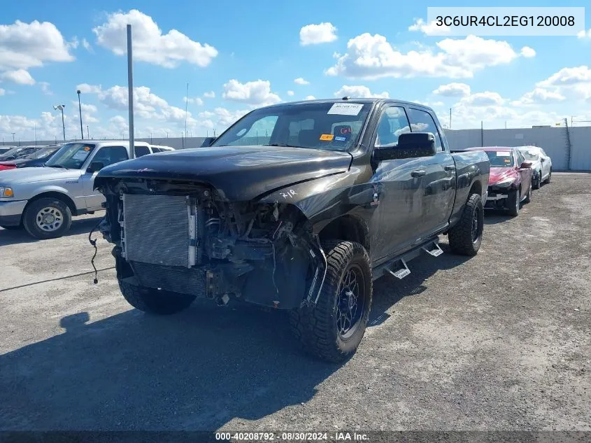 2014 Ram 2500 Tradesman VIN: 3C6UR4CL2EG120008 Lot: 40208792