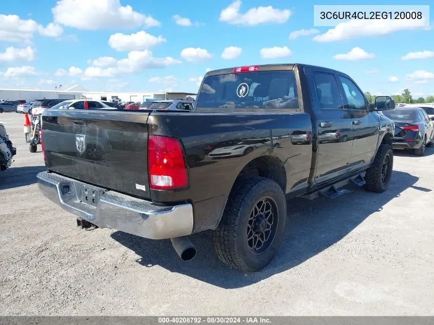 2014 Ram 2500 Tradesman VIN: 3C6UR4CL2EG120008 Lot: 40208792