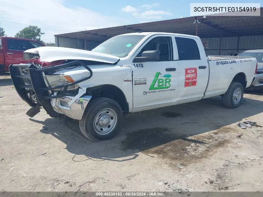 2014 Ram 2500 Tradesman VIN: 3C6TR5HT1EG154919 Lot: 40230152