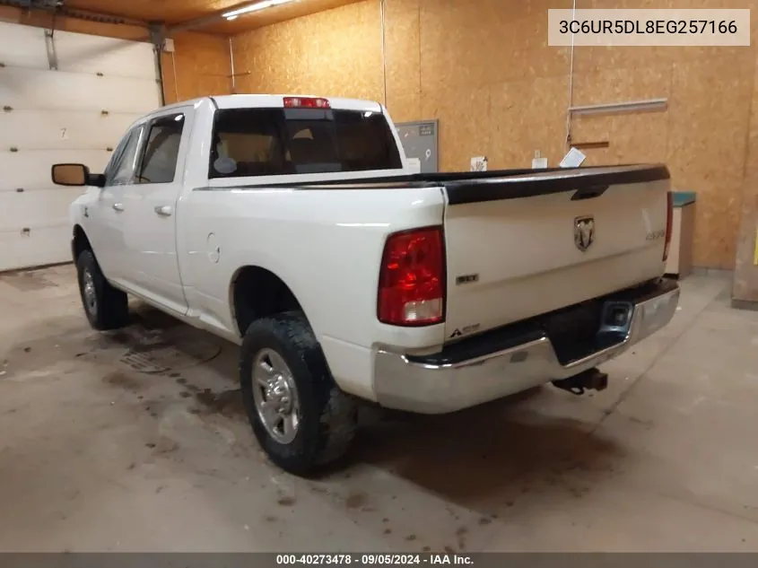 2014 Ram 2500 Slt VIN: 3C6UR5DL8EG257166 Lot: 40273478