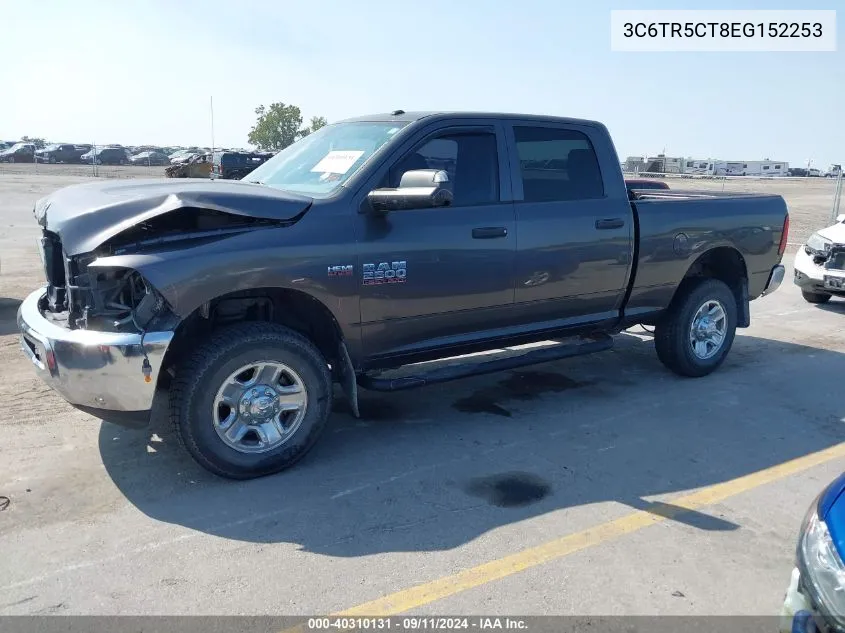 2014 Ram 2500 Tradesman VIN: 3C6TR5CT8EG152253 Lot: 40310131