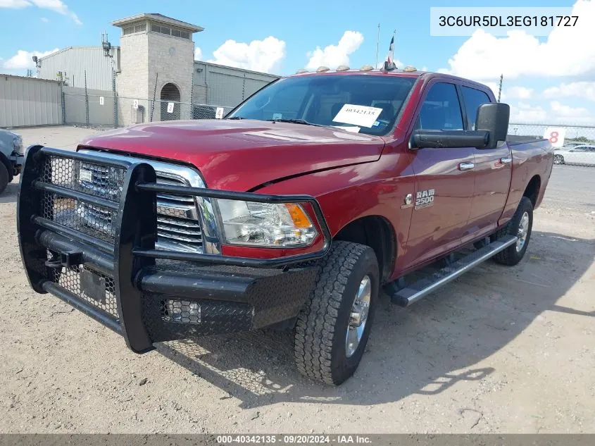 2014 Ram 2500 Lone Star VIN: 3C6UR5DL3EG181727 Lot: 40342135