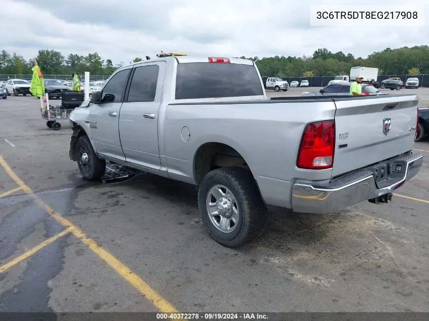 2014 Ram 2500 Slt VIN: 3C6TR5DT8EG217908 Lot: 40372278