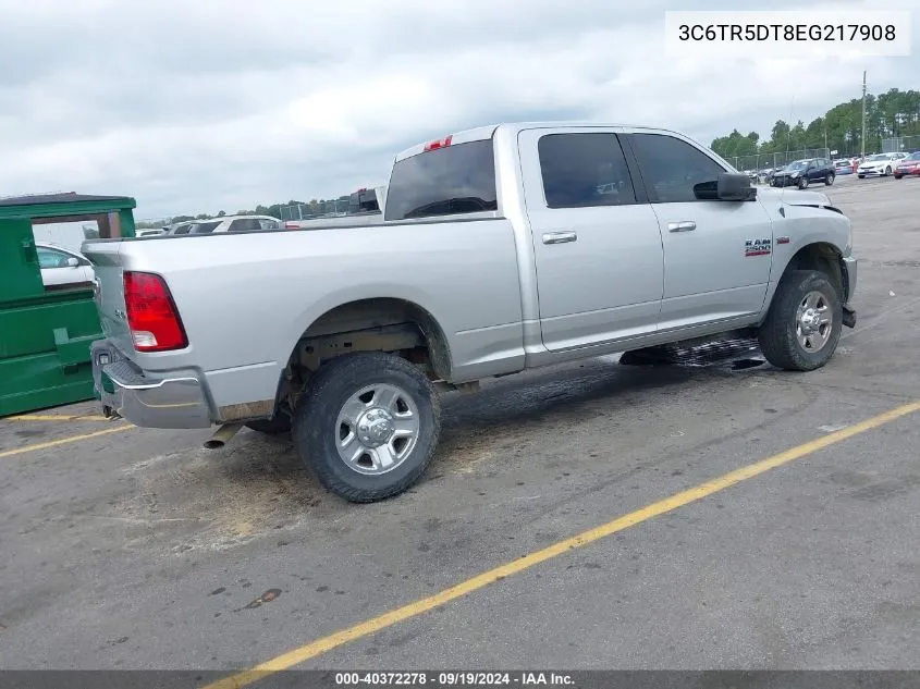 2014 Ram 2500 Slt VIN: 3C6TR5DT8EG217908 Lot: 40372278