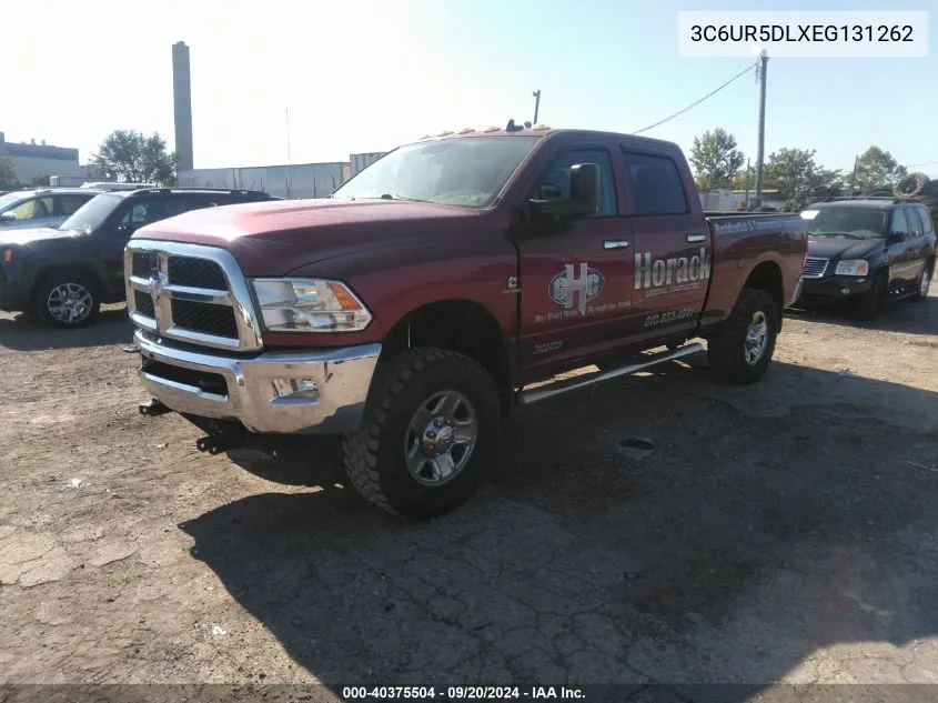 2014 Ram 2500 Slt VIN: 3C6UR5DLXEG131262 Lot: 40375504