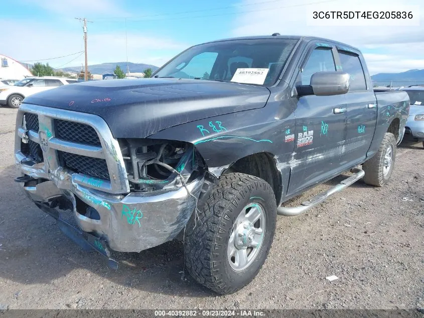 2014 Ram 2500 Slt VIN: 3C6TR5DT4EG205836 Lot: 40392882